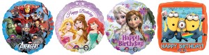 Licensed character balloons