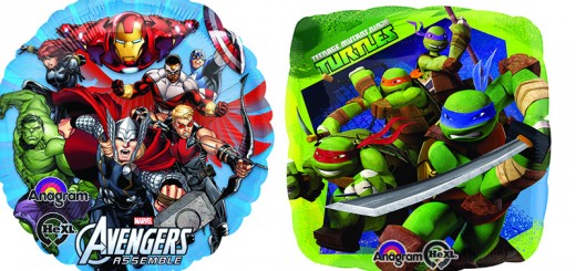 Superhero balloons