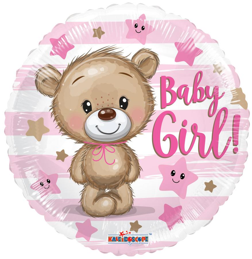 Packaged Baby Girl Balloon - 5 pack