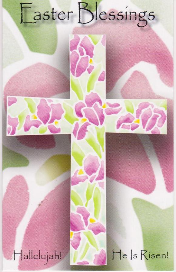 *Religious Easter Card Wrapped (12 pack)