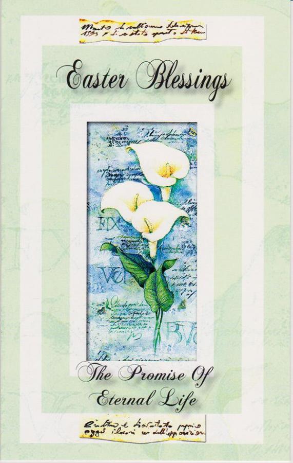 *Religious Easter Card Wrapped (12 pack)