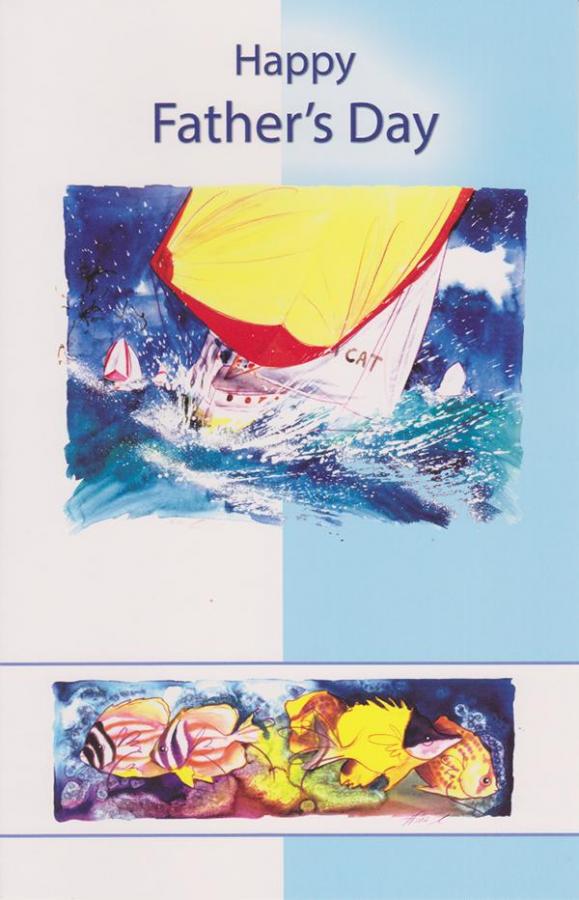 General Father's Day Card Wrapped (12 pack)