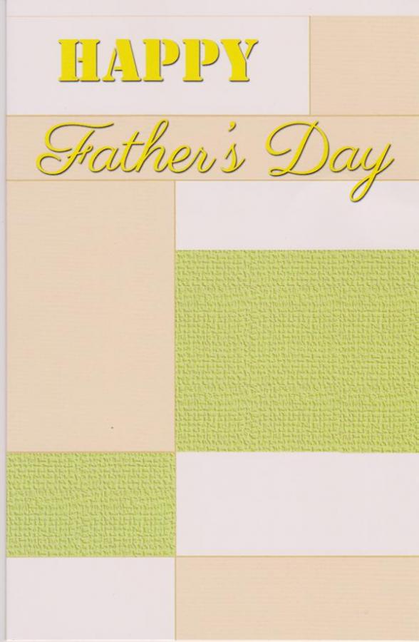 General Father's Day Card Wrapped (12 pack)