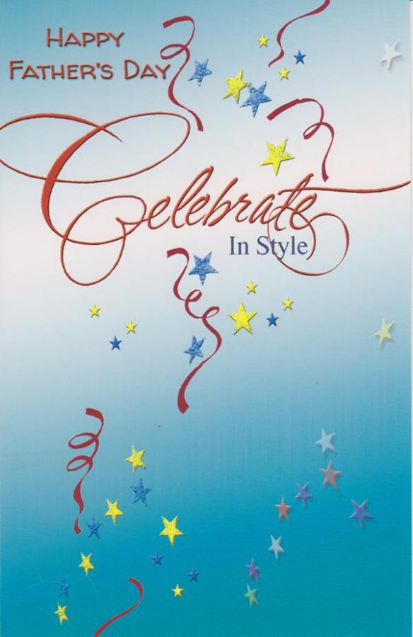 General Father's Day Card Wrapped (12 pack)