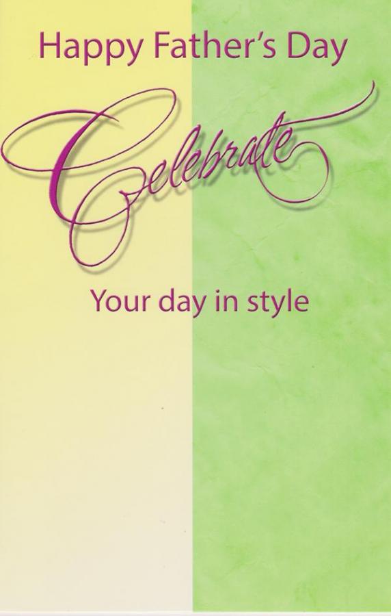 General Father's Day Card Wrapped (12 pack)