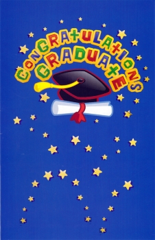 Wrapped Graduation cards