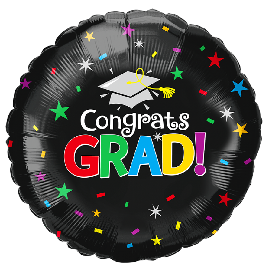 *Graduation Foil Balloon – 10 pack
