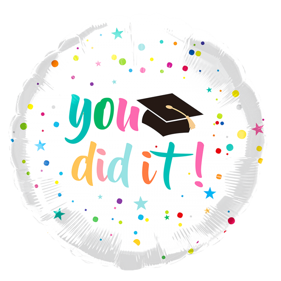*Graduation Foil Balloon – 10 pack