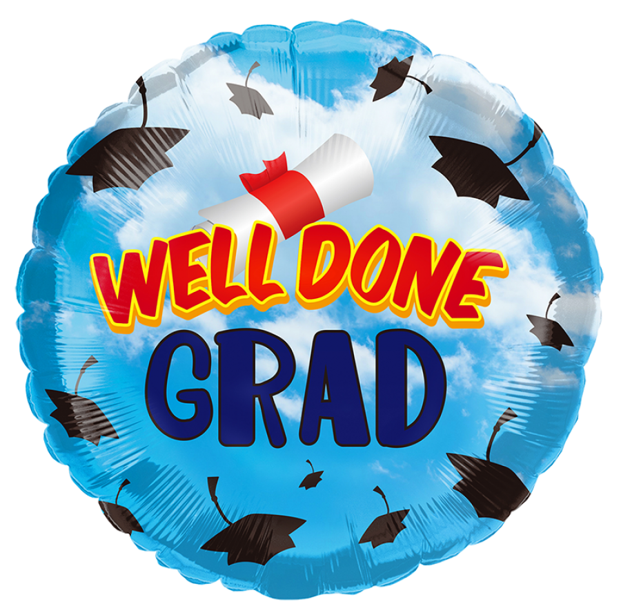 *Graduation Foil Balloon – 10 pack