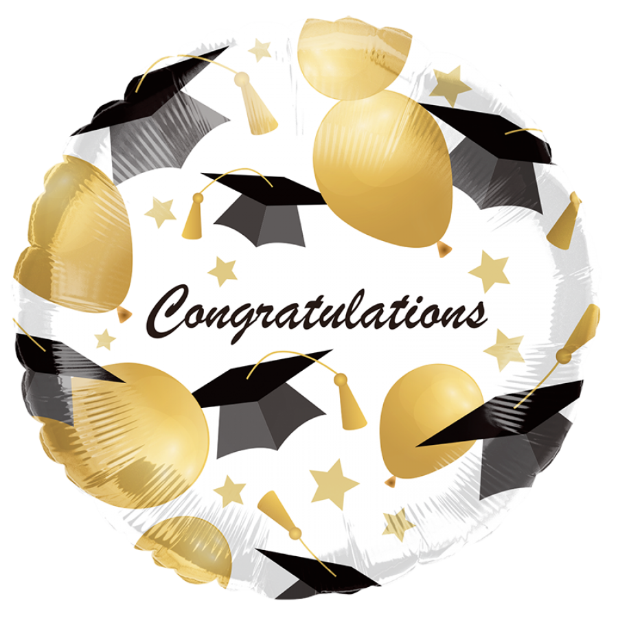 *Graduation Foil Balloon – 10 pack