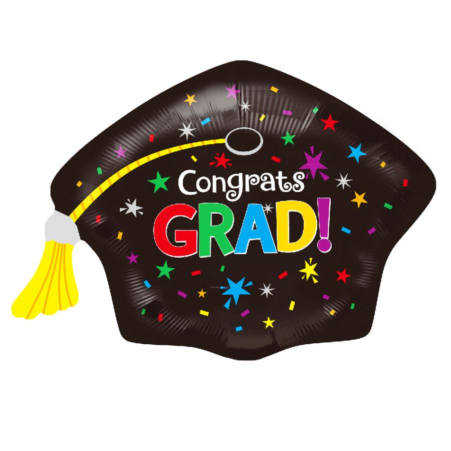 35" Graduation Foil Balloon – 5 pack