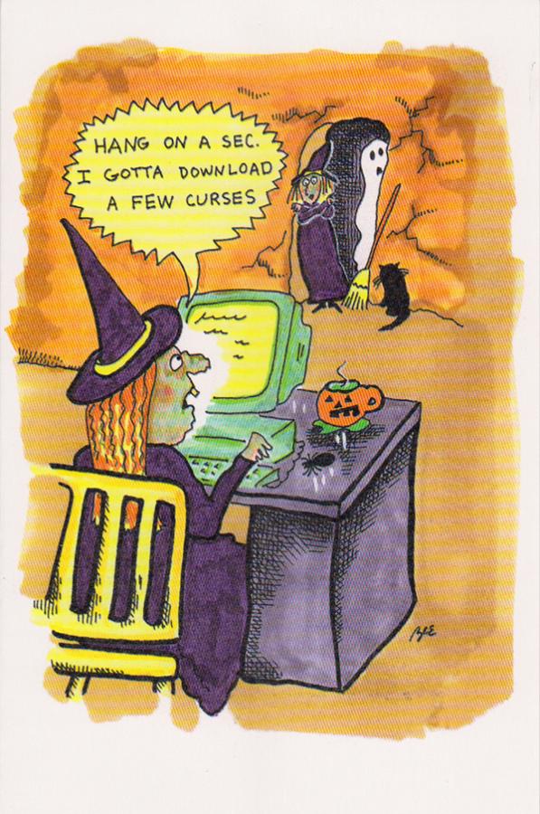 Wrapped Halloween Card (12 pack)