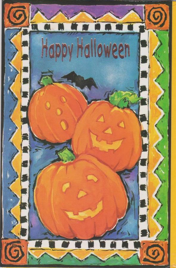 Wrapped Halloween Card (12 pack)