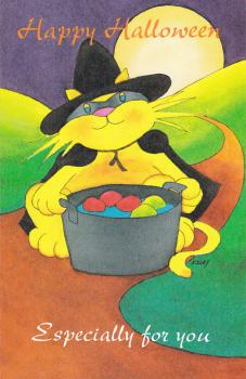 Wrapped Halloween Card (12 pack)