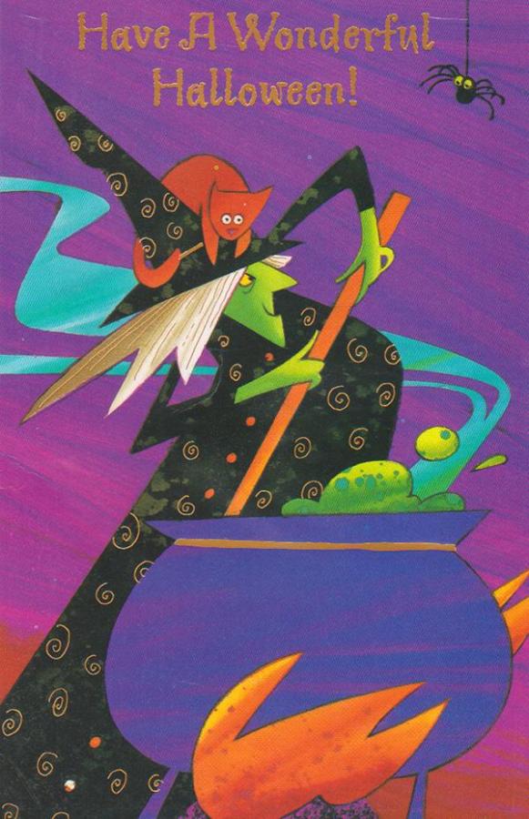 Wrapped Halloween Card (12 pack)