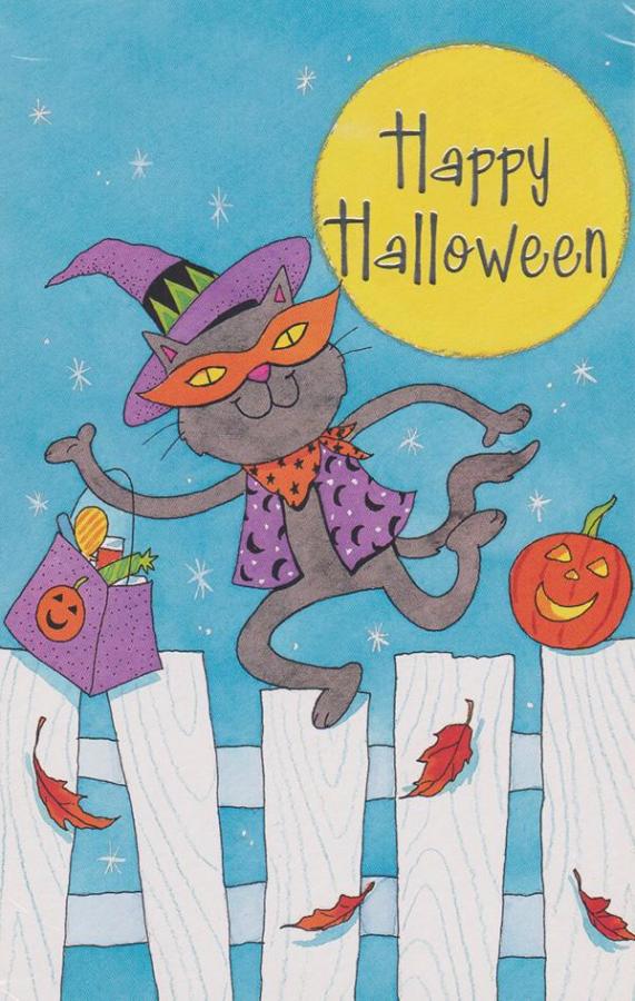Wrapped Halloween Card (12 pack)