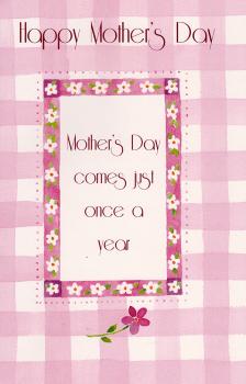 General Mother's Day Card Wrapped (12 pack)