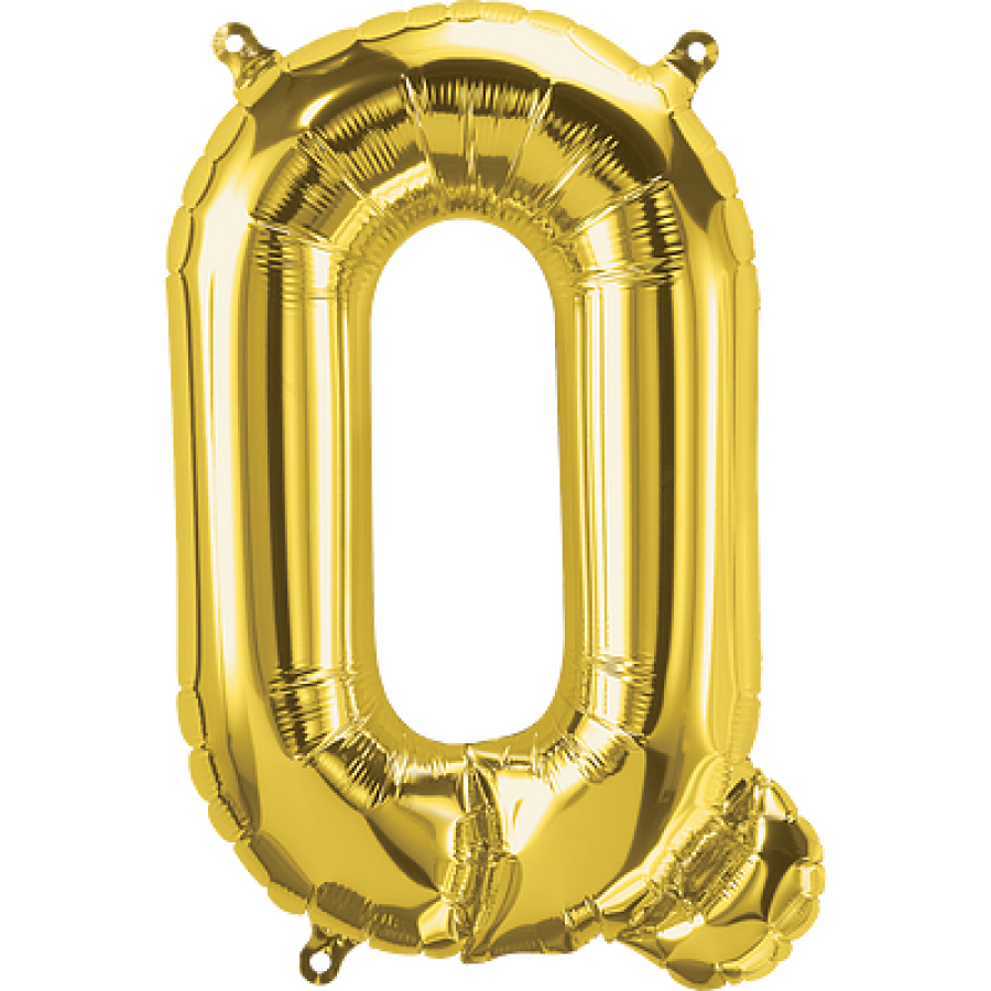 34 inch Gold Letter Q