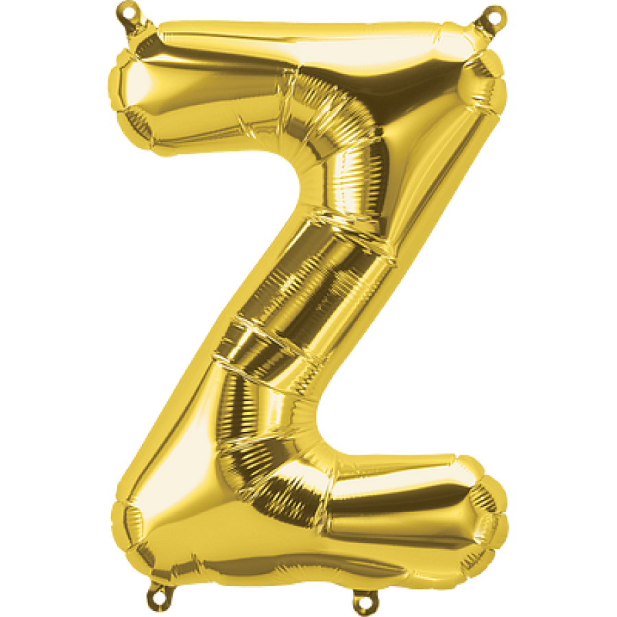 34 inch Gold Letter Z