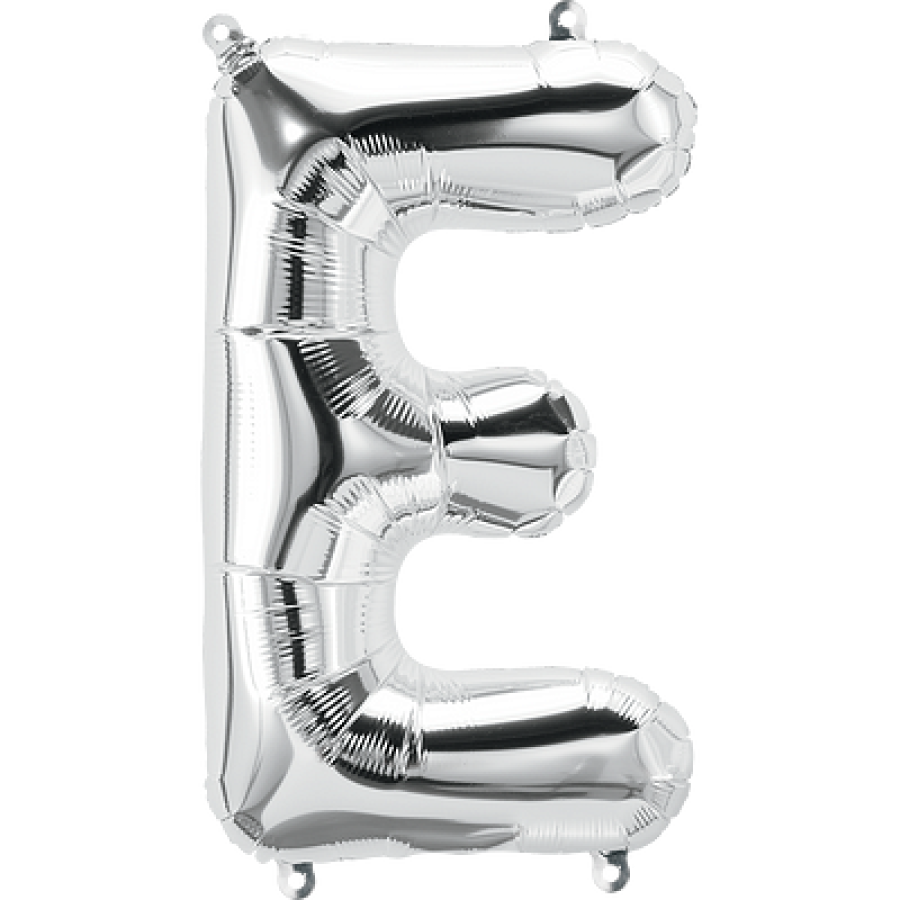 14" Silver Letter "E"