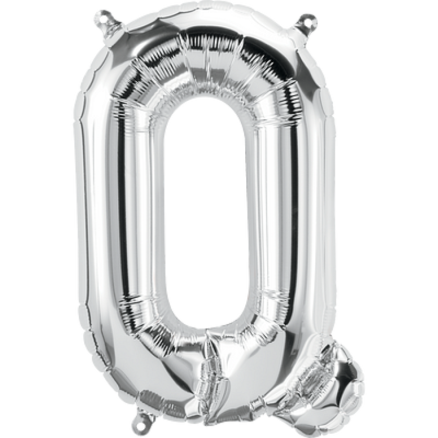 14" Silver Letter "Q"