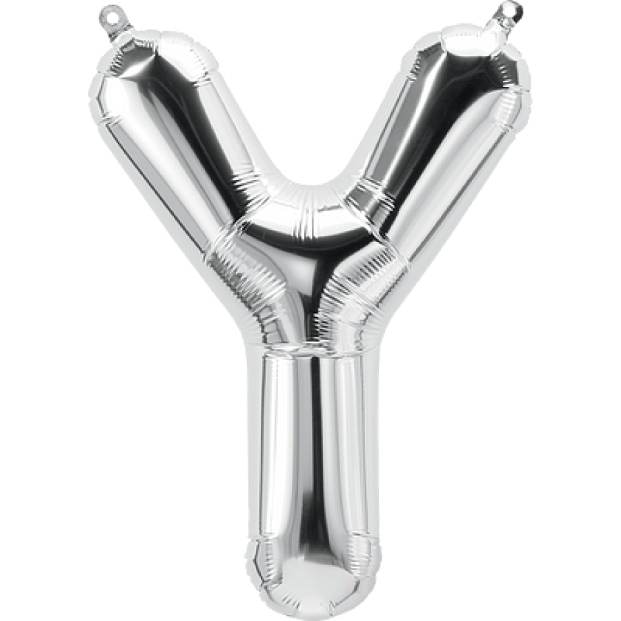 14" Silver Letter "Y"