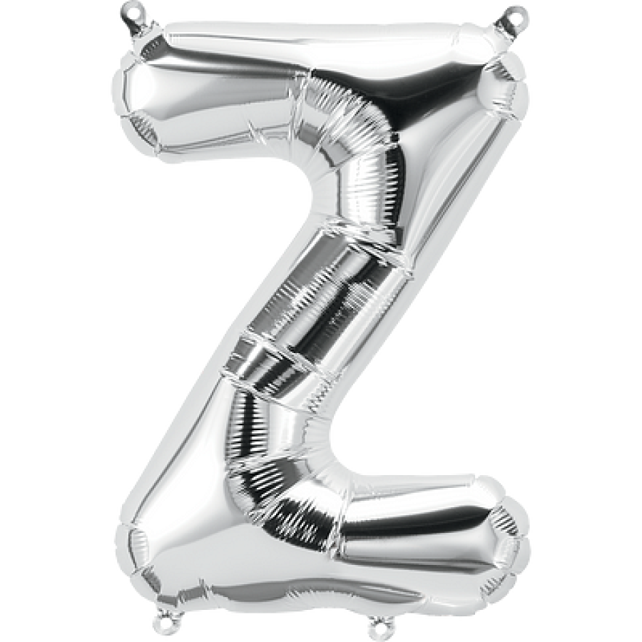 14" Silver Letter "Z"