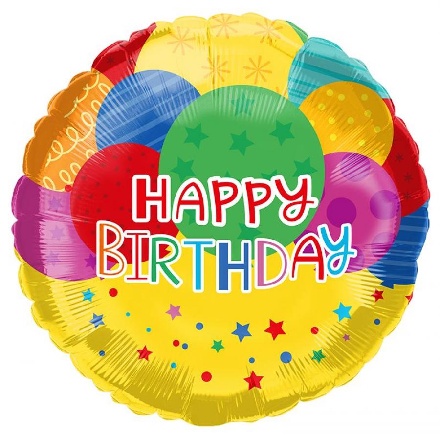 *Birthday Foil Balloon – 10 pack