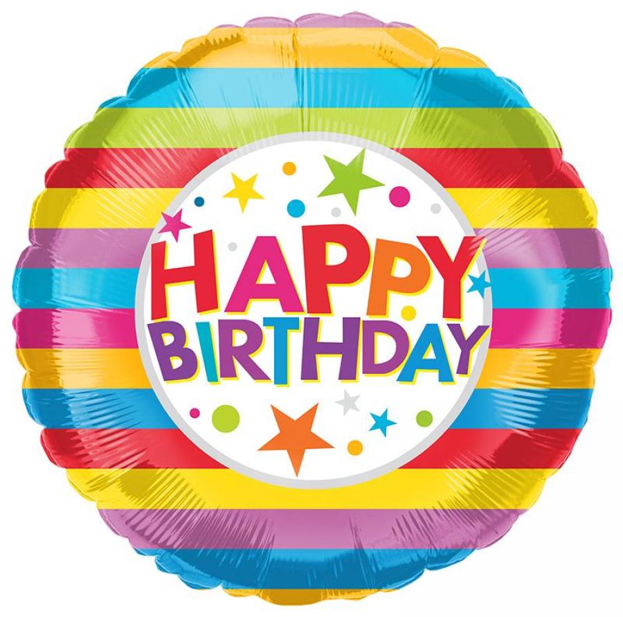 *Birthday Foil Balloon – 10 pack