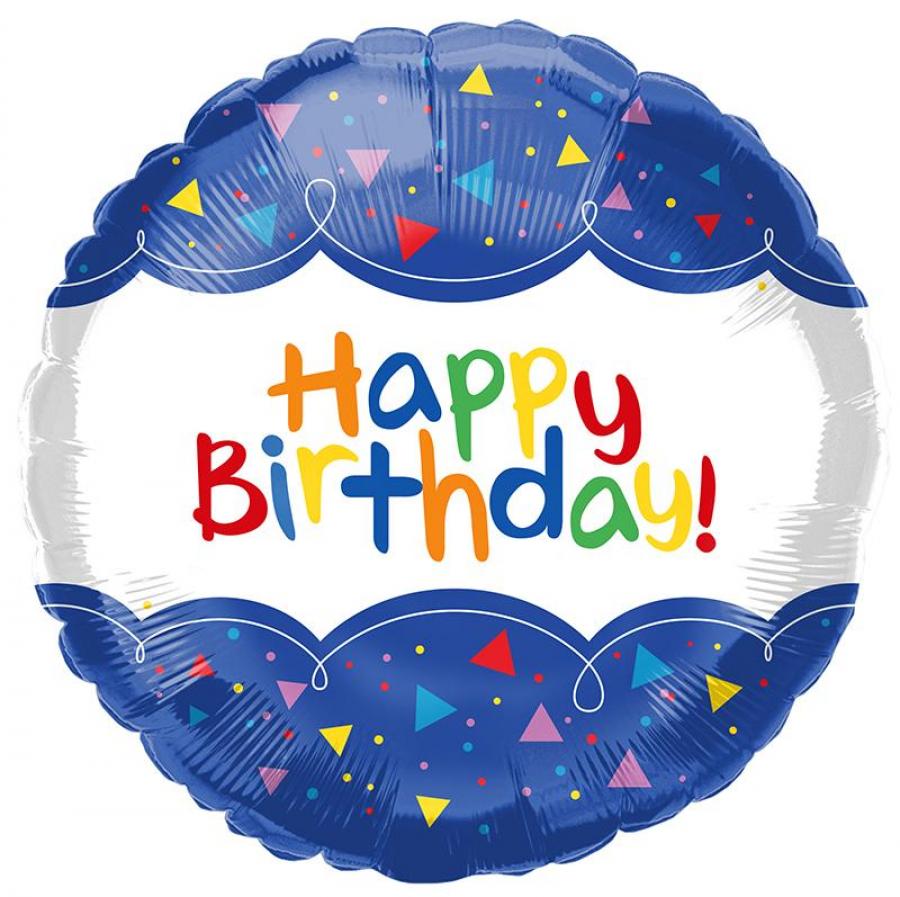 *Birthday Foil Balloon – 10 pack