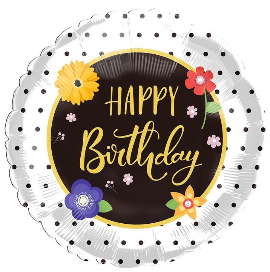 *Birthday Foil Balloon – 10 pack