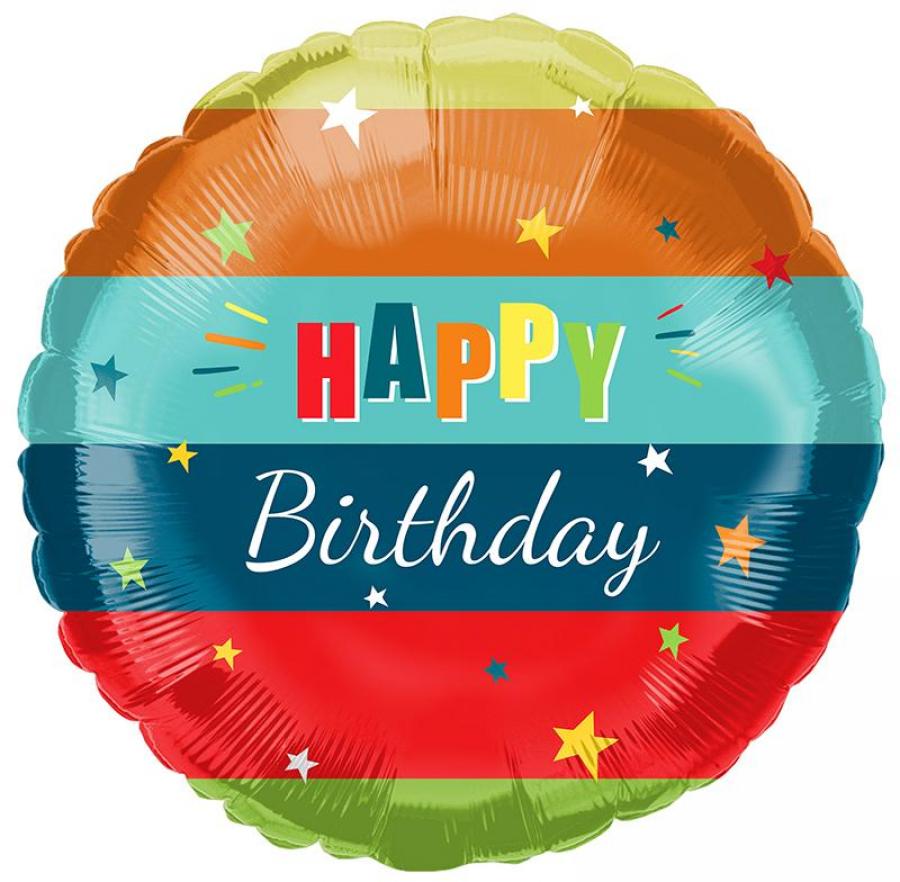 *Birthday Foil Balloon – 10 pack
