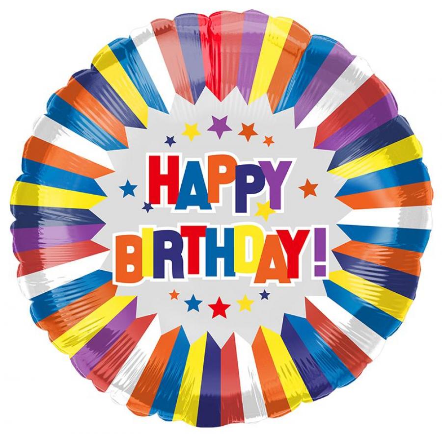 *Birthday Foil Balloon – 10 pack