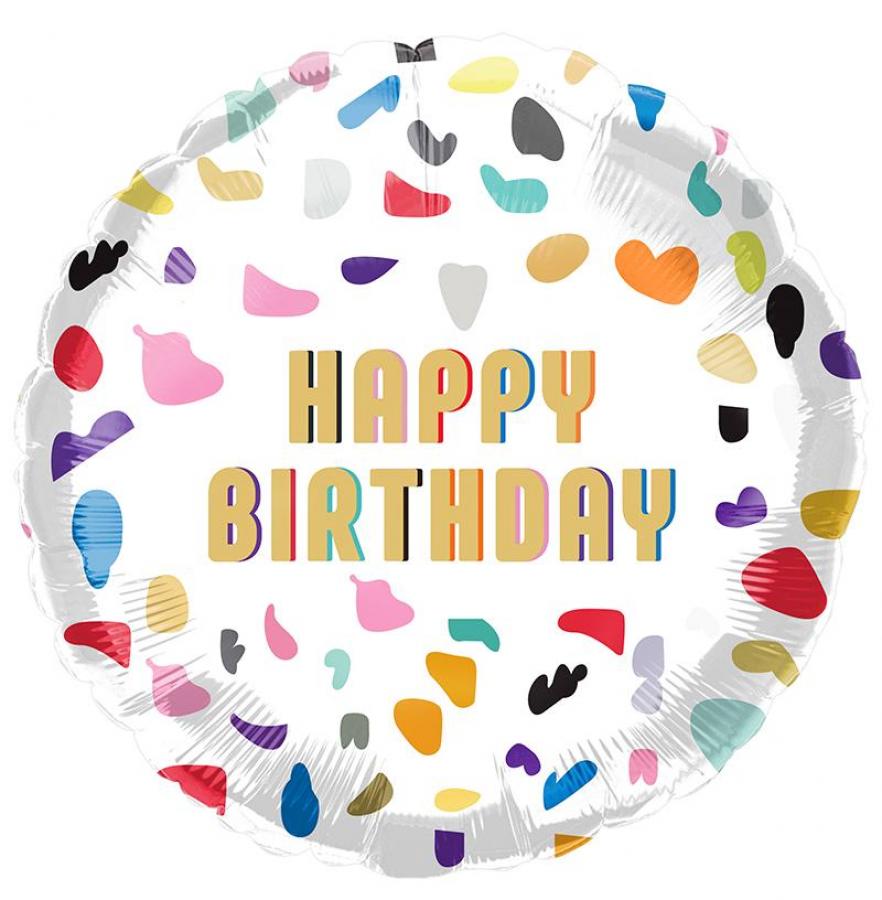 *Birthday Foil Balloon – 10 pack