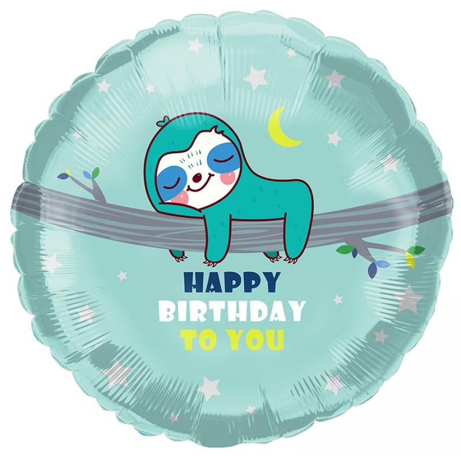 *Packaged Birthday Mylar Balloon - 10 pack