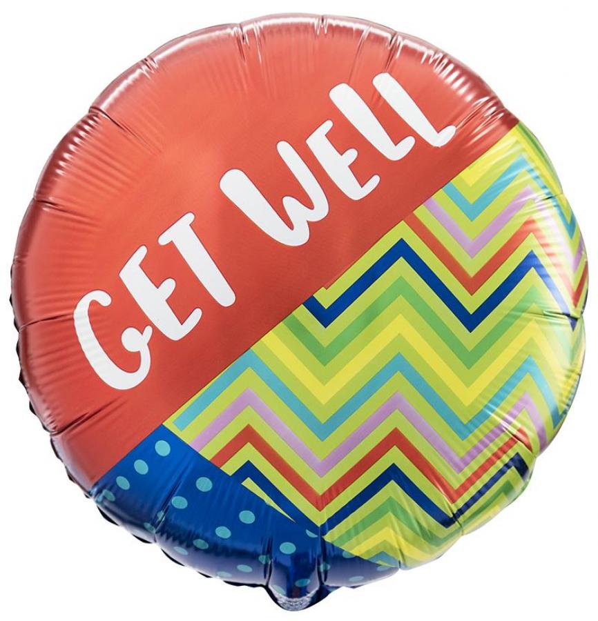 *Get Well Foil Balloon – 10 pack