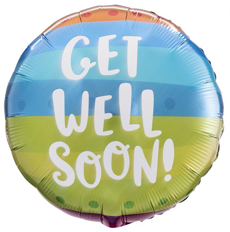 *Get Well Foil Balloon – 10 pack