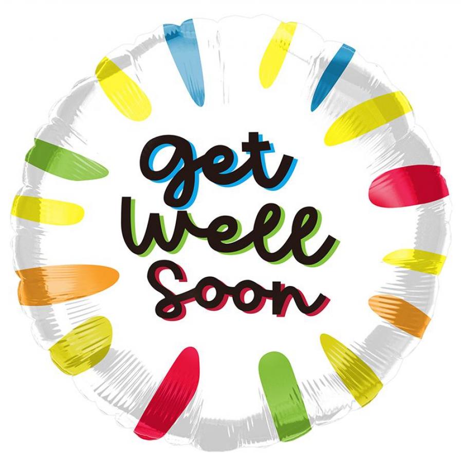 *Get Well Foil Balloon – 10 pack