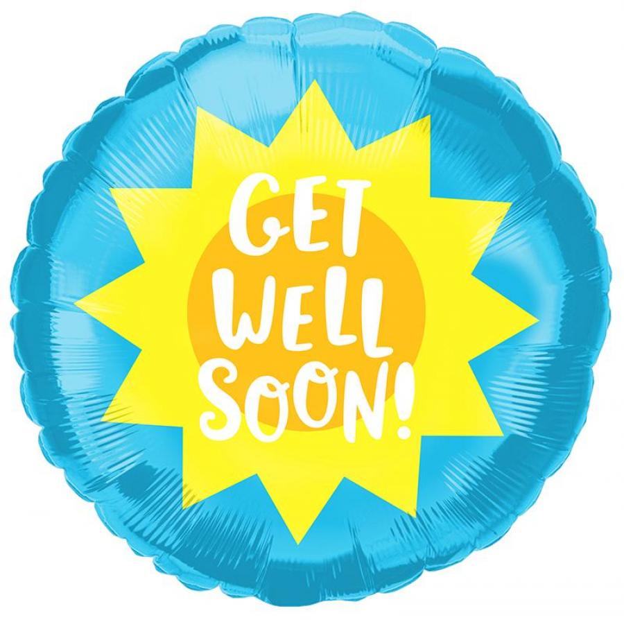 *Get Well Foil Balloon – 10 pack