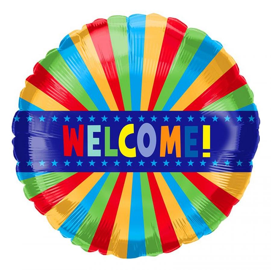 *Welcome Foil Balloon – 10 pack