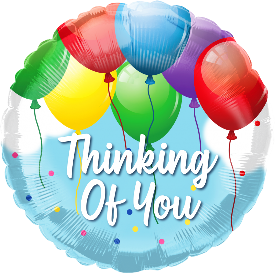 *Thinking of You Foil Balloon – 10 pack