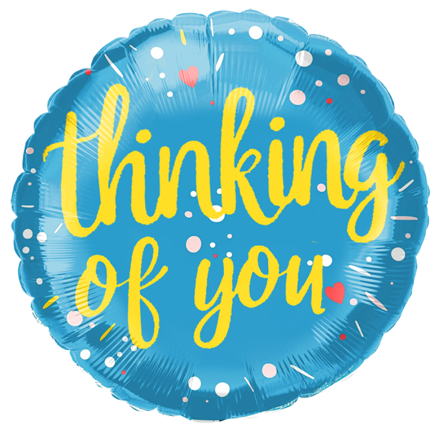 *Thinking of You Foil Balloon – 10 pack