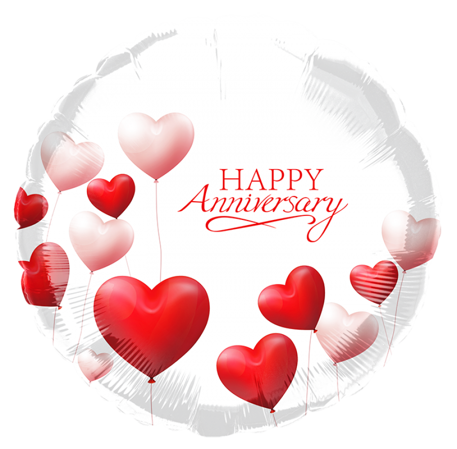 *Anniversary Foil Balloon – 10 pack