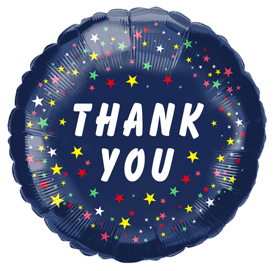 *Thank You Foil Balloon – 10 pack
