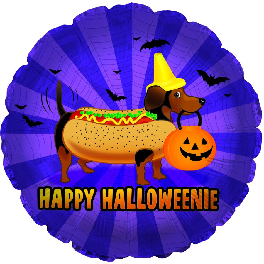 9" Halloween Foil Balloon – 10 pack