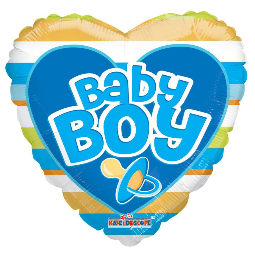 Baby Boy Foil Balloon – 5 pack