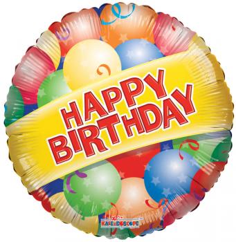 Packaged Birthday Mylar Balloon - 5 pack