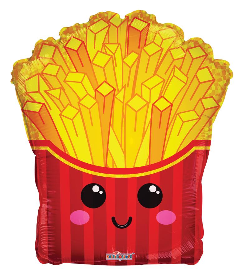 Packaged French Fries balloons - 5 pack