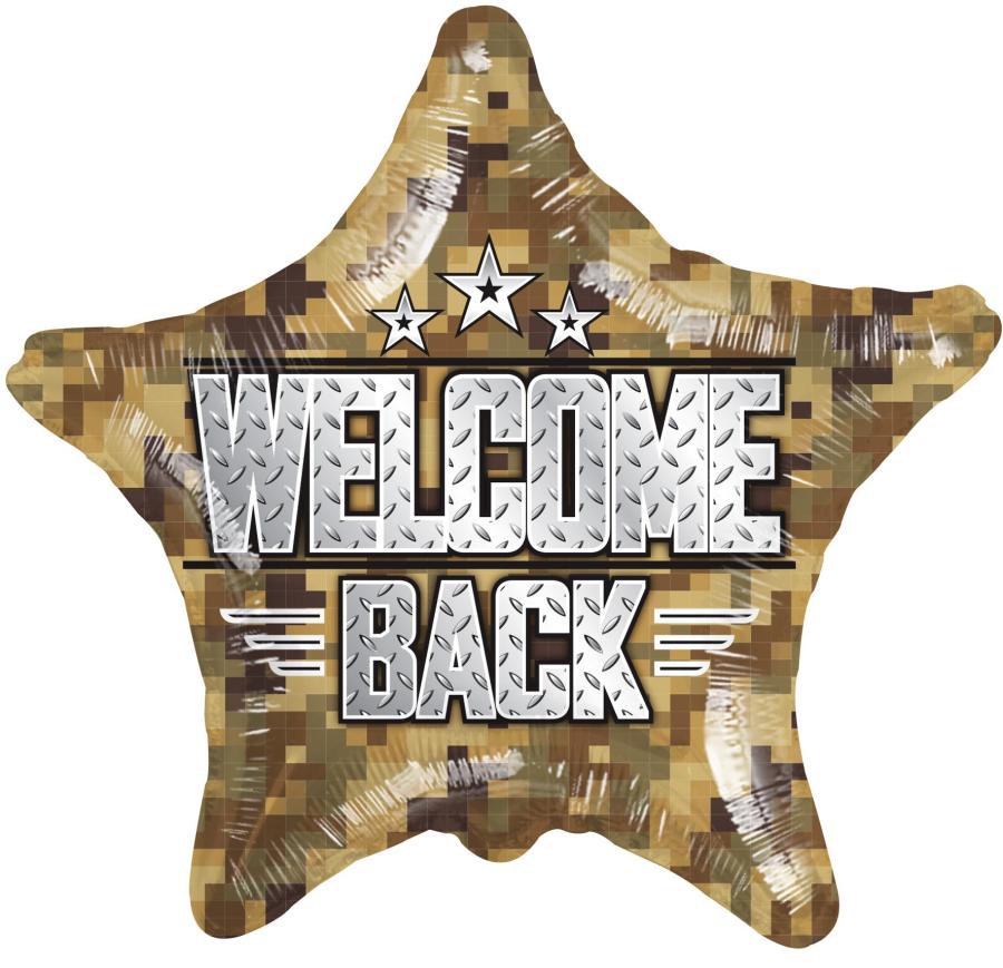 Welcome Back Foil Balloon – 5 pack
