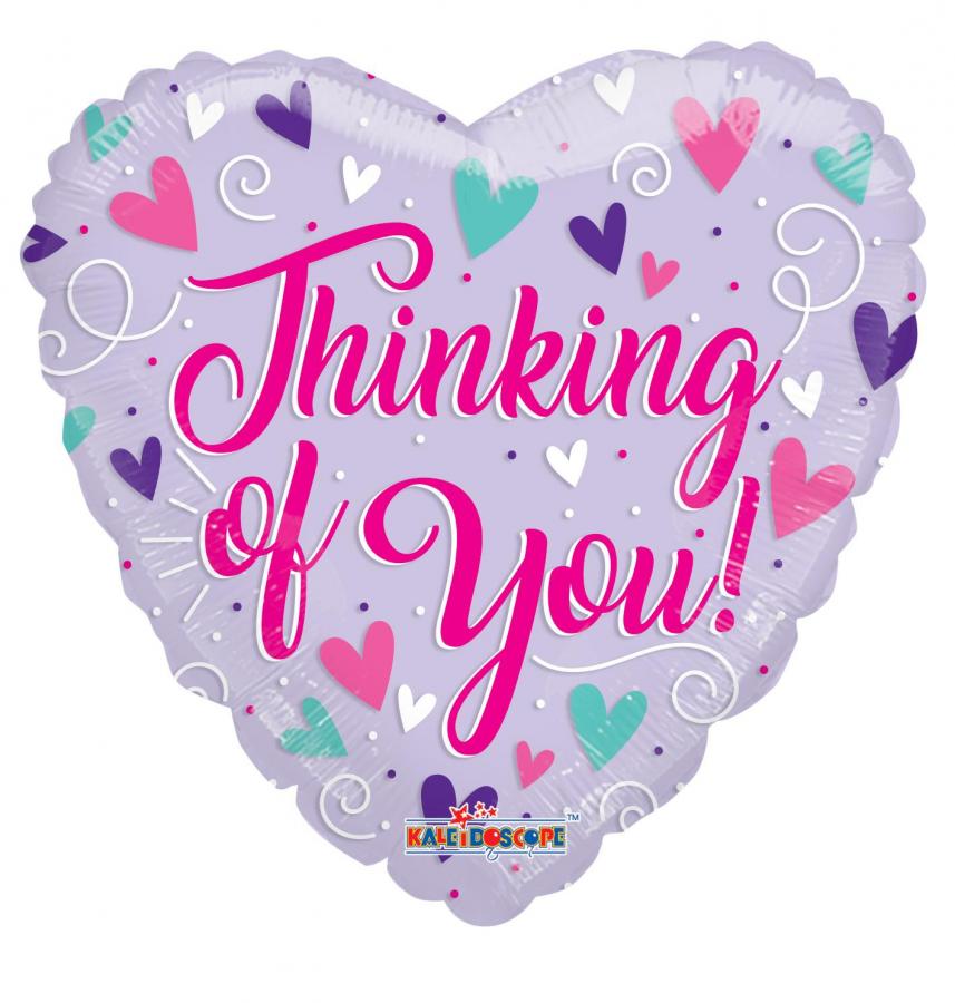 Packaged Thinking of You Mylar Balloon - 5 pack